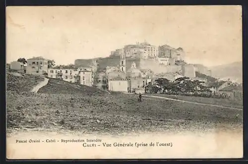 AK Calvi, Vue Générale prise de l`ouest