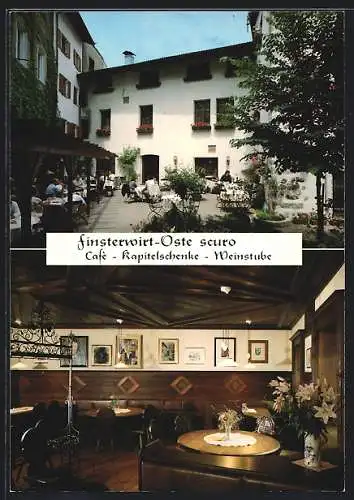 AK Brixen-Bressanone, Künstlerstübele Finsterwirt-Oste Scuro, Domgasse 3