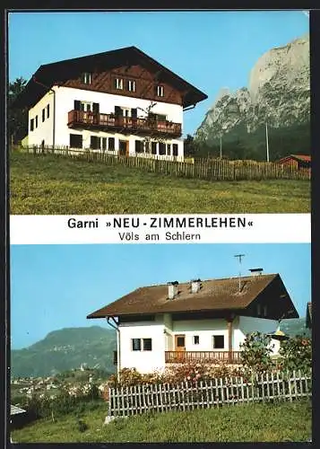 AK Völs am Schlern, Garni Neu-Zimmerlehen