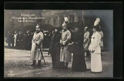 AK Berlin, Einzug des Prinzlichen Brautpaares, Ernst August zu Braunschweig und Prinzessin Viktoria Luise