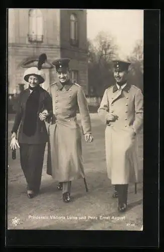 AK Prinzessin Victoria Louise und Prinz Ernst August