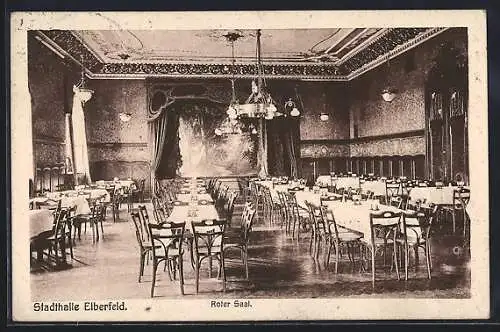 AK Elberfeld, Stadthalle, Roter Saal