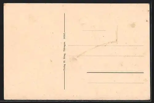 AK Friedrichshafen a. Bodensee, Uferpartie mit Kirche