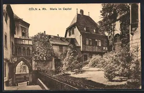 AK Köln a. Rh., Maria im Capitol