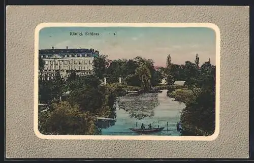 AK Bonn, Königliches Schloss und Kanal