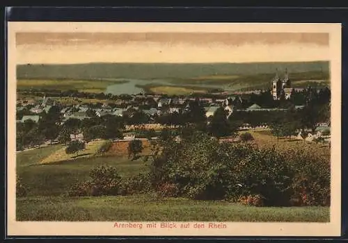 AK Arenberg, Blick auf den Rhein