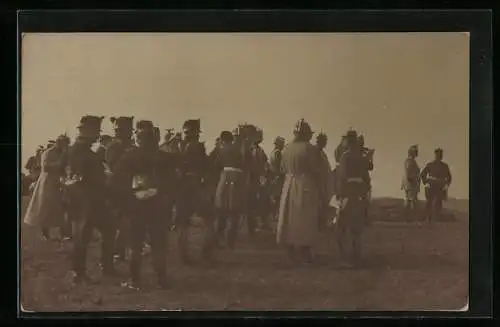 Foto-AK Militär Schweiz, Herbstmanöver des III. Armeekorps im September 1912