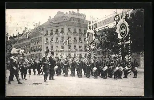 AK Besuch von Kaiser Wilhelm II. in Bern 1912