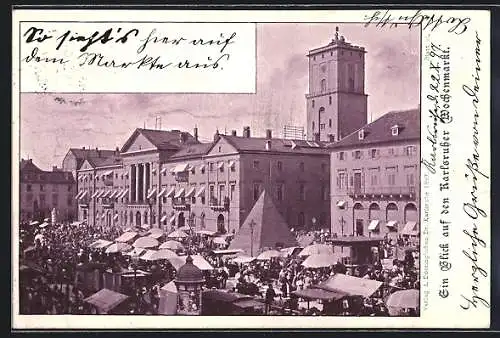 AK Karlsruhe, Karlsruher Wochenmarkt