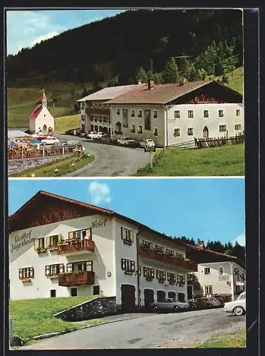 AK Kalch bei Sterzing, Gasthof Jägerheim