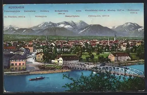 AK Rosenheim / Bayern, Totalansicht