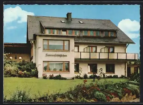 AK Willingen /Hochsauerland, Hotel-Pension Sonnenschlösschen, Oberer Treisweg 2