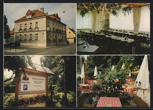 AK Roth / Pegnitz, Hotel Gasthaus Lohgarten, Hilpoltsteiner Str. 28, Bes. Fam. Lauterkorn