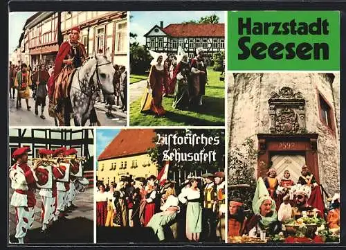 AK Seesen, Bilder vom historischen Sehusa-Volksfest