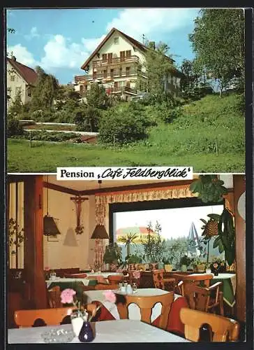 AK Titisee-Neustadt, Pension Café Feldbergblick, Inh. P. Vogelbacher