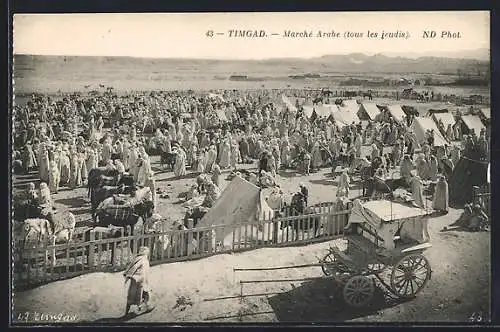 AK Timgad, Marché Arabe tous les jeudis