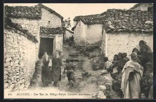 AK Taourirt-Amokram, Une Rue du Village