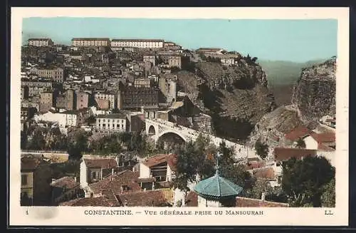 AK Constantine, Vue générale prise du mansourah