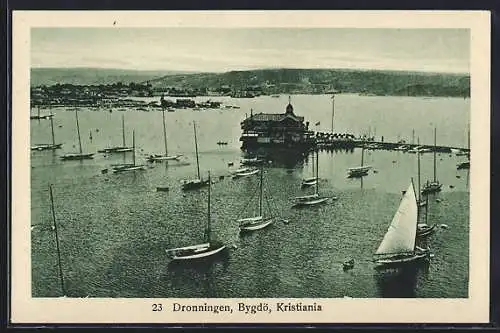 AK Kristiania, Dronningen, Bygdö, Bootshafen