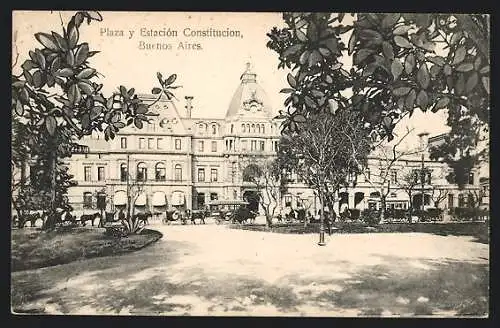 AK Buenos Aires, Plaza y Estación Constitucion