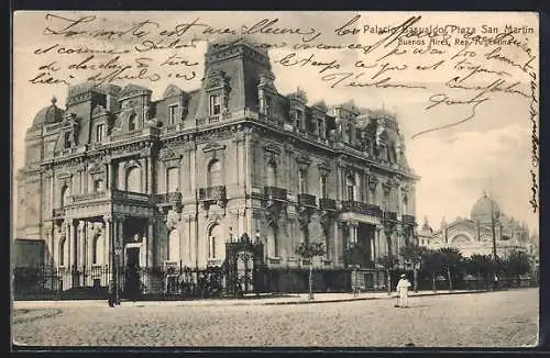 AK Buenos Aires, Palacio Basualdo, Plaza San Martin