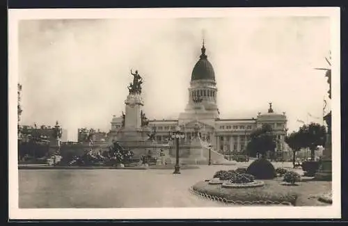 AK Buenos Aires, Blick zum Kongressgebäude