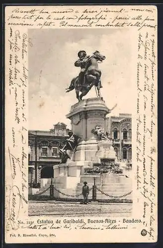 AK Buenos Aires, Estatua de Garibaldi