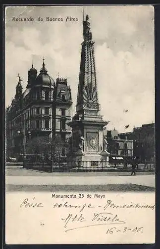 AK Buenos Aires, Monumento 25 de Mayo