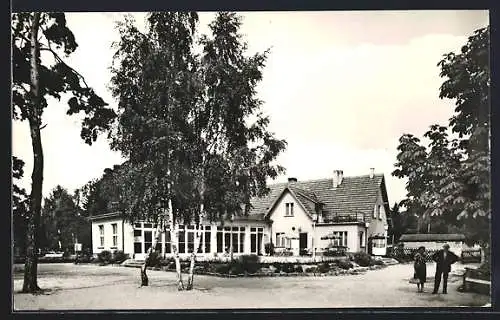 AK Klausdorf bei Zossen, an der HO Strandgaststätte