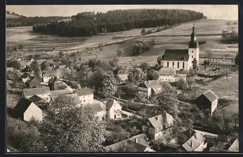 AK Döschnitz, die Kirche im Ort