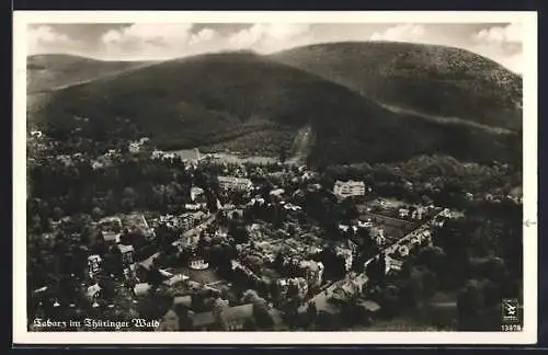 AK Tabarz im Thüringer Wald, Generalansicht der Stadt