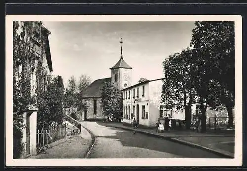 AK Flecken Zechlin, Kulturhaus und Kirche