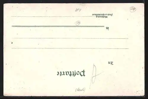 AK Wien, Reichstagsgebäude, Rosa Rosen