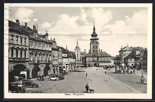 AK Saaz, Partie am Ringplatz