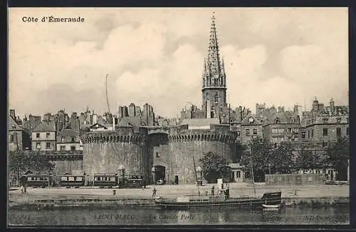 AK Saint-Malo /Côte d`Émeraude, La Grande Porte