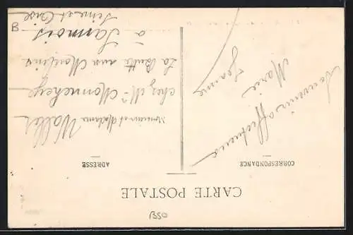 AK St-Michel, La Plage à Marée Haute