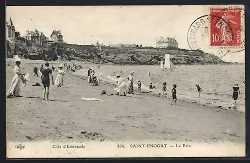 AK Saint-Enogat /Côte d`Emeraude, Le Bain