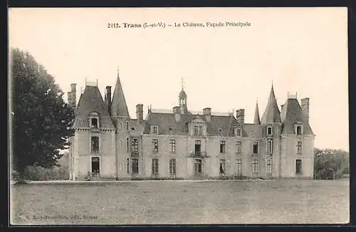 AK Trans /I.-et-V., Le Château, Facade Principale