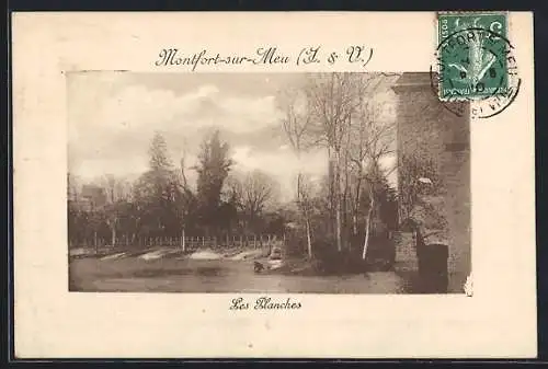 AK Montfort-sur-Meu /I. & V., Les Planches