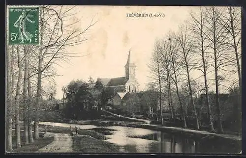 AK Trévérien /I.-et-V., L`Église