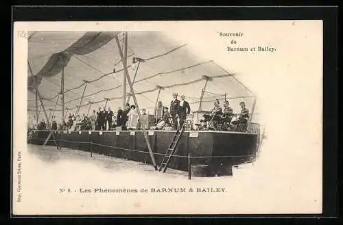 AK Les Phenomenes de Barnum & Bailey, Zirkus