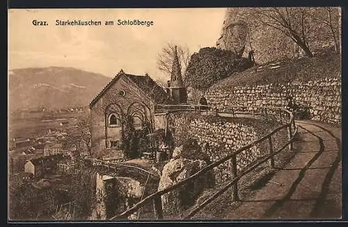 AK Graz, Starkehäuschen am Schlossberge