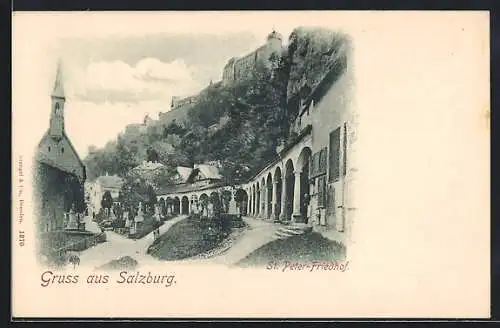 AK Salzburg, Auf dem St. Peter-Friedhof