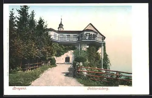 AK Bregenz, Schloss auf dem Gebhardsberg