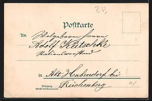 Lithographie Wien, Dampfer am Kahlenberg und Leopoldsberg
