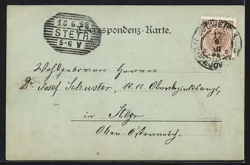 Mondschein-AK Budweis, Strassenpartie