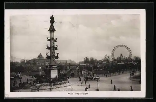 AK Wien, Blick zum Praterstern