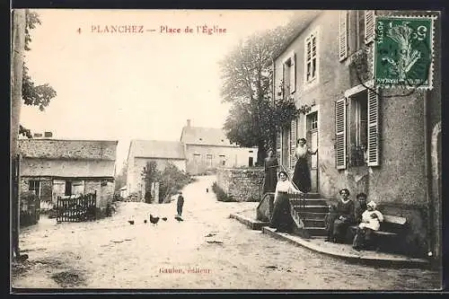 AK Planchez, Place de l`Église