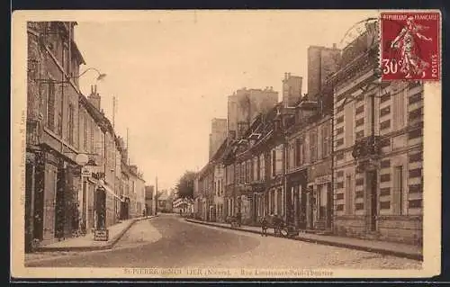 AK St-Pierre-le Moutier /Nièvre, Rue Lieutenant-Paul-Theurier