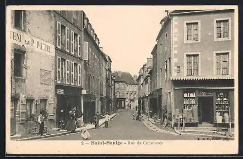 AK Saint-Saulge, Rue du Commerce